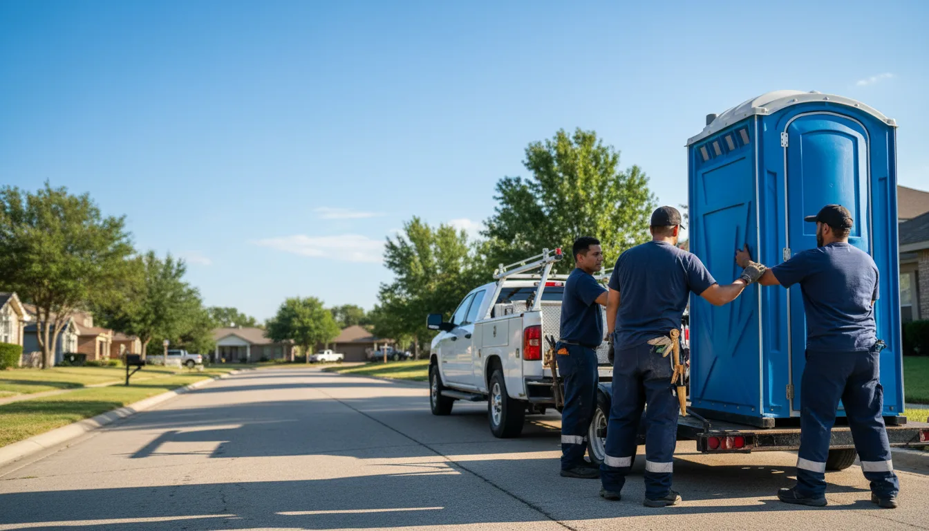 Portable Toilet Rental in Saratoga, IN near me